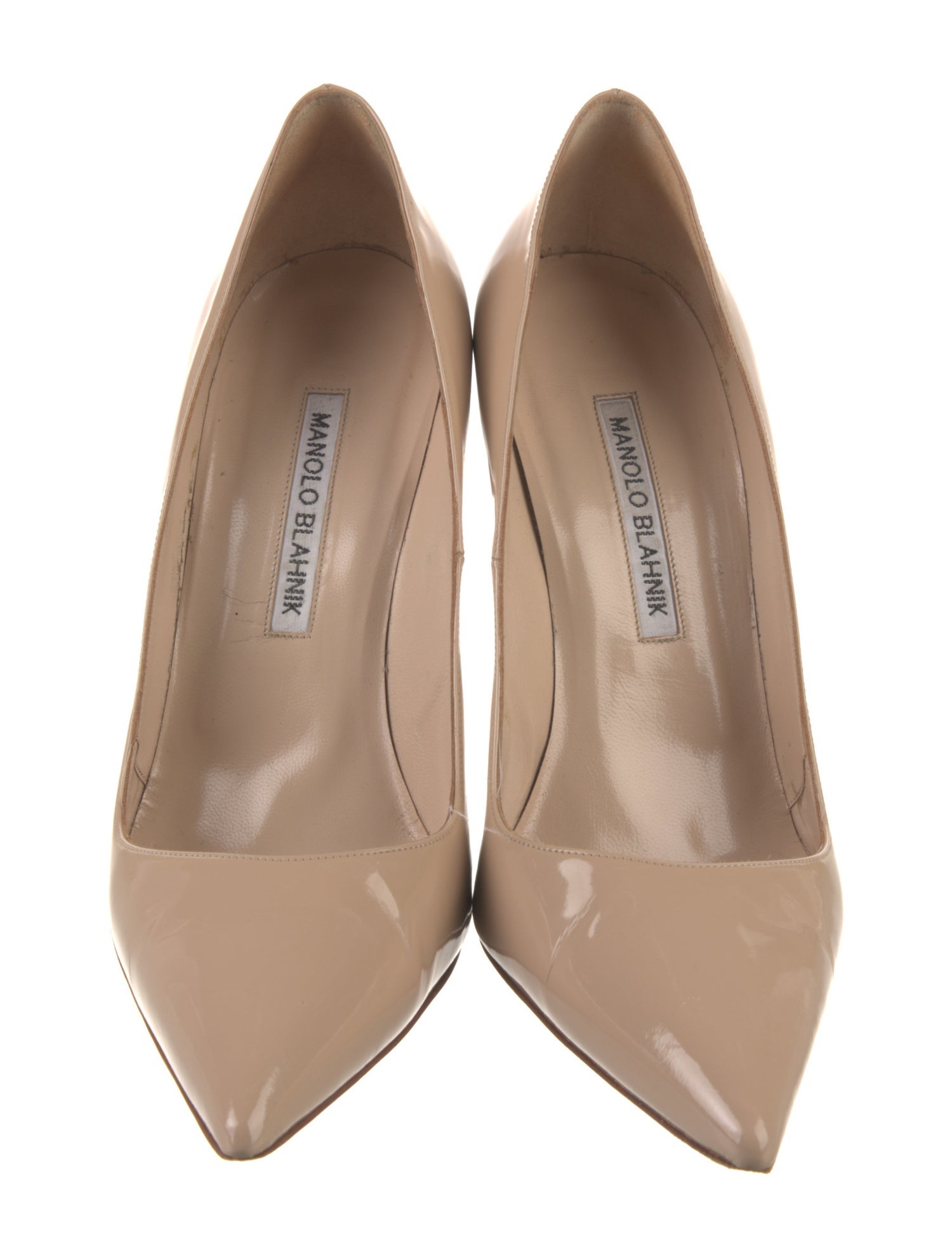 Manolo Blahnik Patent Leather Pumps